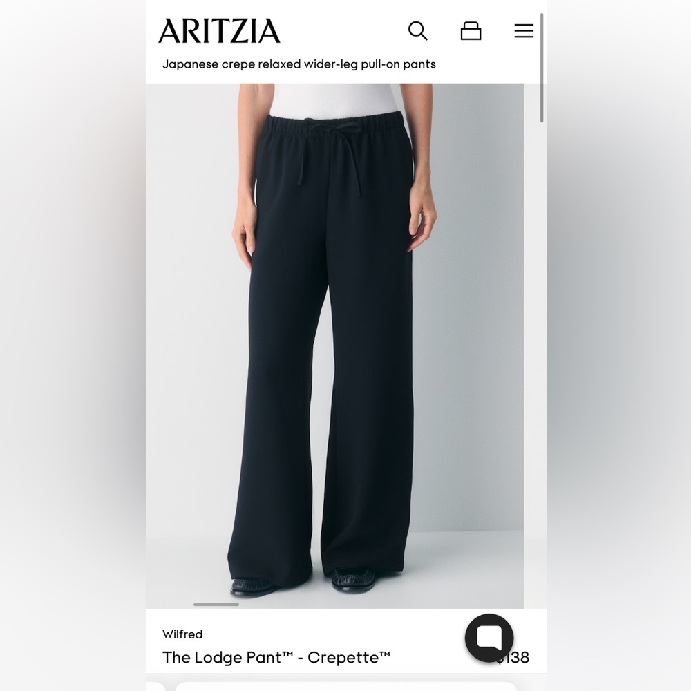 Aritzia lodge pant